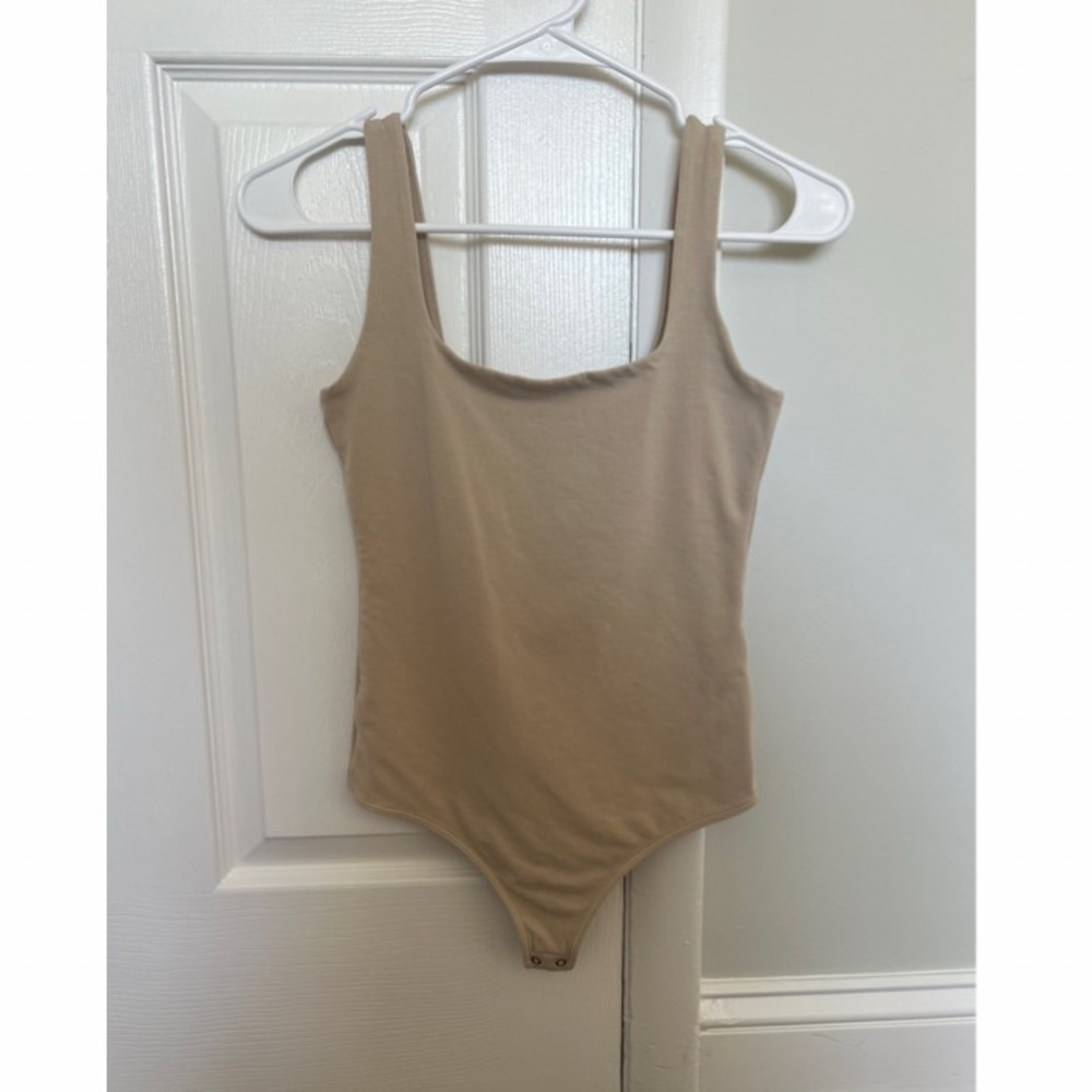 Abercrombie Beige Bodysuit